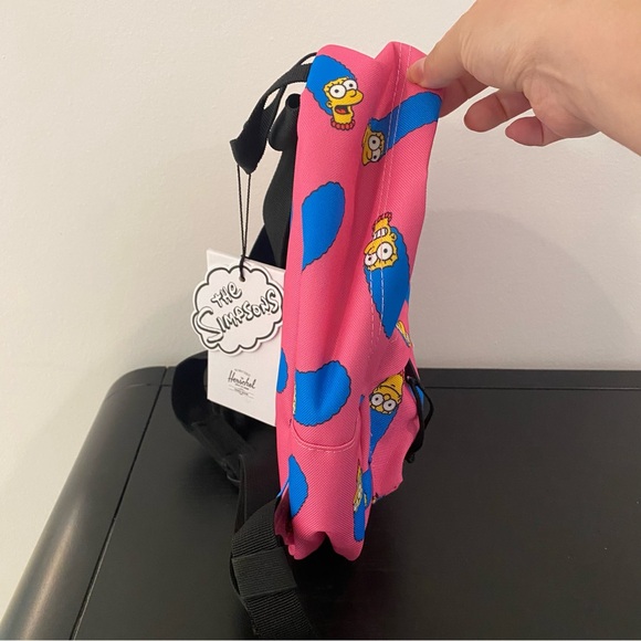 New Herschel Marge Simpson (The Simpsons) Mini Backpack – Pink - Picture 5 of 12